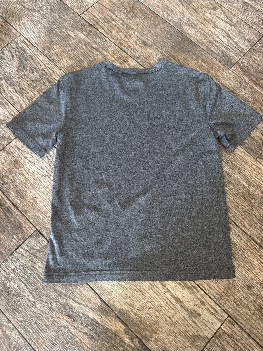 Old Navy Boys Charcoal Gray Short Sleeve Crew Tee